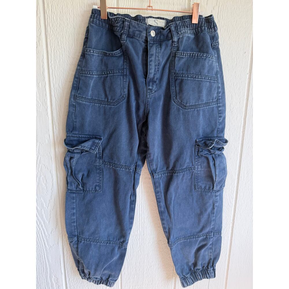Free People Slouchy Cargo Joggers, Small